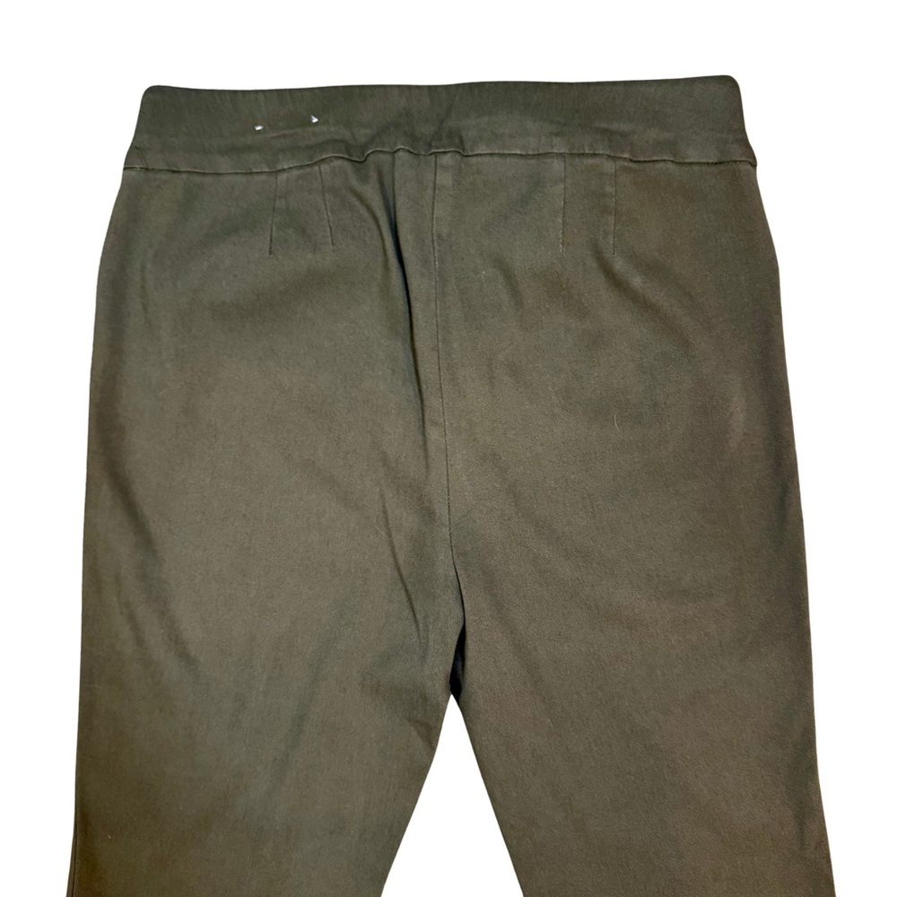 Olive Green High Waisted Skinny Pants | Size Medium - Picture 6 of 7